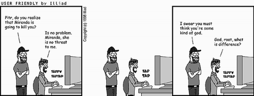 User Friendly comic strip that steals my attention