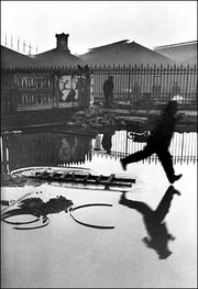 Behind the Gare St. Lazare. Henri Cartier-Bresson
